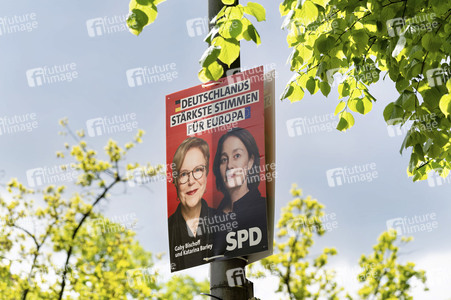 Wahlplakate zur Europawahl in Berlin