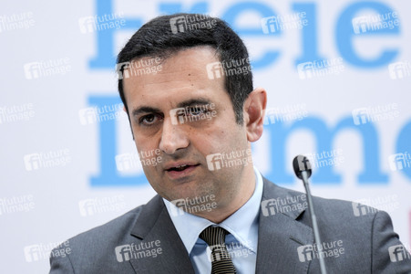 Pressekonferenz der FDP zur Europawahl in Berlin