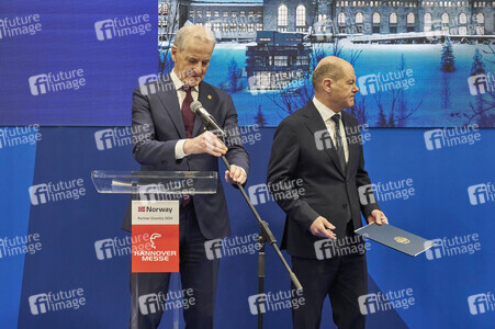 Eröffnungsrundgang auf der Hannover Messe 2024