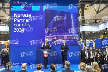 Eröffnungsrundgang auf der Hannover Messe 2024