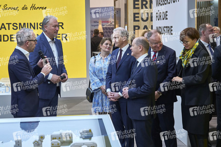 Eröffnungsrundgang auf der Hannover Messe 2024