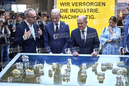 Eröffnungsrundgang auf der Hannover Messe 2024