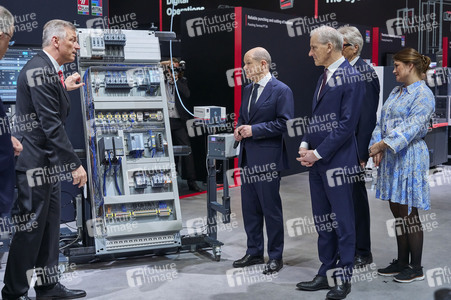 Eröffnungsrundgang auf der Hannover Messe 2024