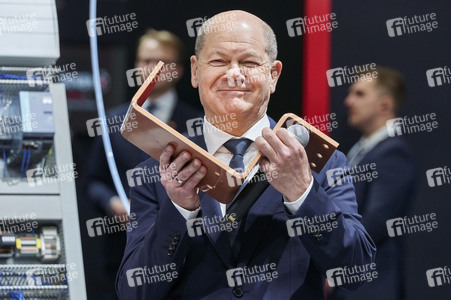 Eröffnungsrundgang auf der Hannover Messe 2024