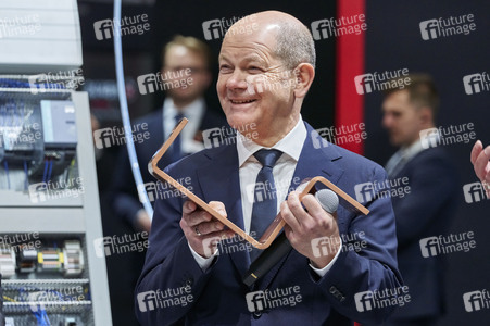 Eröffnungsrundgang auf der Hannover Messe 2024