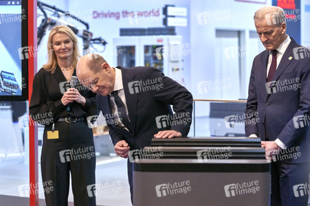 Eröffnungsrundgang auf der Hannover Messe 2024