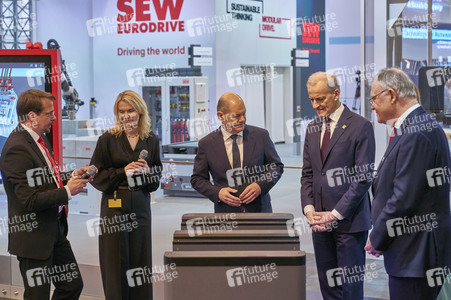 Eröffnungsrundgang auf der Hannover Messe 2024