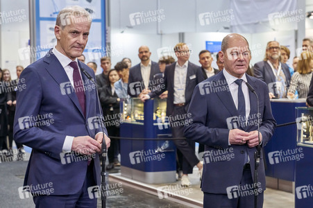 Eröffnungsrundgang auf der Hannover Messe 2024