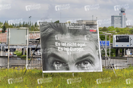 Wahlplakate zur Europawahl in Berlin