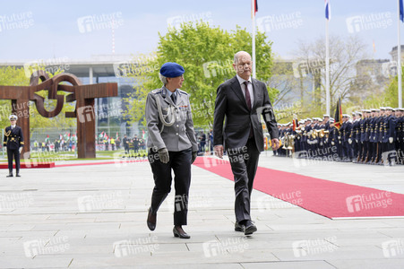 Empfang des Premierministers des Vereinigten Königreichs in Berlin