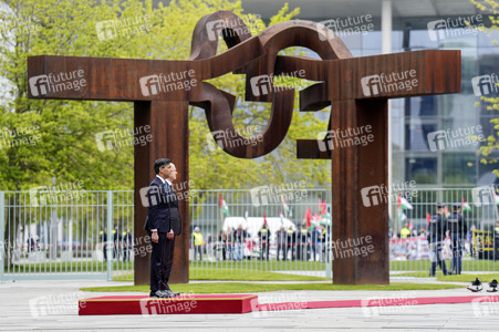 Empfang des Premierministers des Vereinigten Königreichs in Berlin