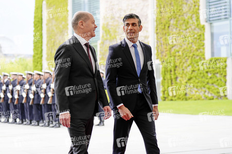 Empfang des Premierministers des Vereinigten Königreichs in Berlin