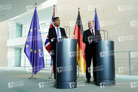 Empfang des Premierministers des Vereinigten Königreichs in Berlin