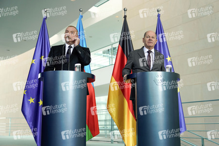 Empfang des Präsidenten von Aserbaidschan in Berlin