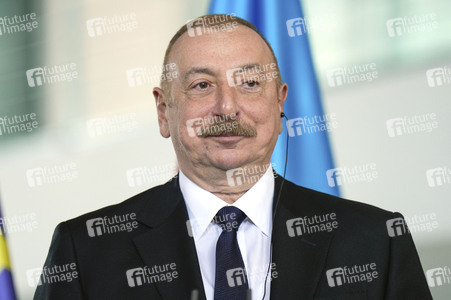 Empfang des Präsidenten von Aserbaidschan in Berlin