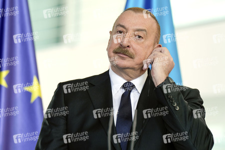 Empfang des Präsidenten von Aserbaidschan in Berlin