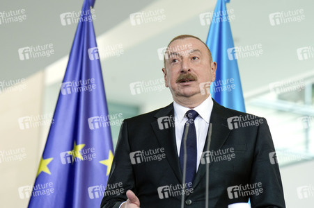 Empfang des Präsidenten von Aserbaidschan in Berlin