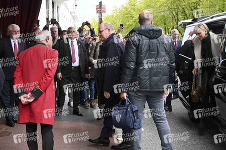 Besuch von Fürst Albert II. von Monaco und Fürstin Charlene in Hamburg