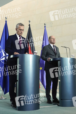 Empfang des NATO-Generalsekretärs in Berlin