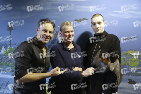 Pressetermin mit Jonas Steppe und Rob Fowler in Bad Segeberg