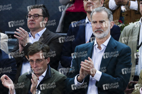 Tennismatch Alex de Minaur vs Rafael Nadal in Madrid