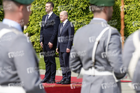 Empfang des Ministerpräsidenten von Montenegro in Berlin