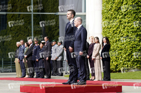 Empfang des Ministerpräsidenten von Montenegro in Berlin