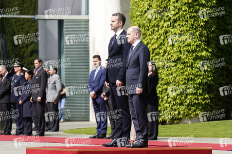 Empfang des Ministerpräsidenten von Montenegro in Berlin