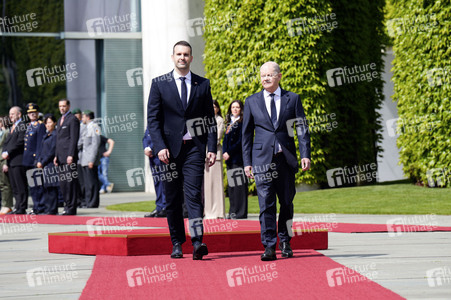 Empfang des Ministerpräsidenten von Montenegro in Berlin