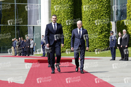 Empfang des Ministerpräsidenten von Montenegro in Berlin