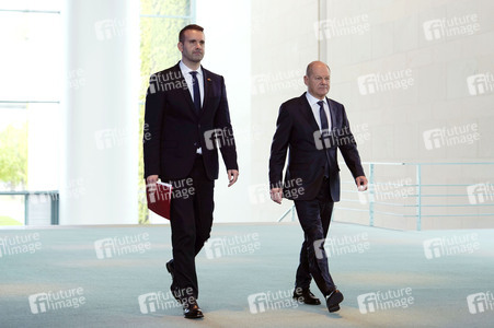 Empfang des Ministerpräsidenten von Montenegro in Berlin