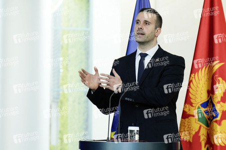 Empfang des Ministerpräsidenten von Montenegro in Berlin