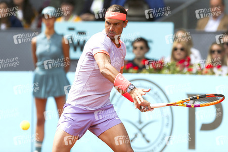 Tennismatch Rafael Nadal vs Pedro Cachin in Madrid