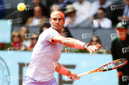 Tennismatch Rafael Nadal vs Pedro Cachin in Madrid