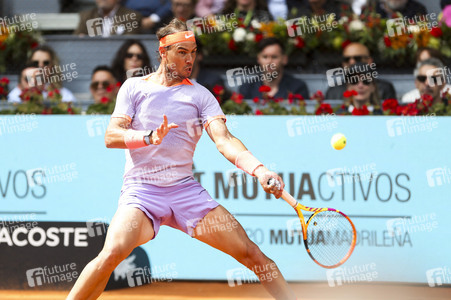 Tennismatch Rafael Nadal vs Pedro Cachin in Madrid