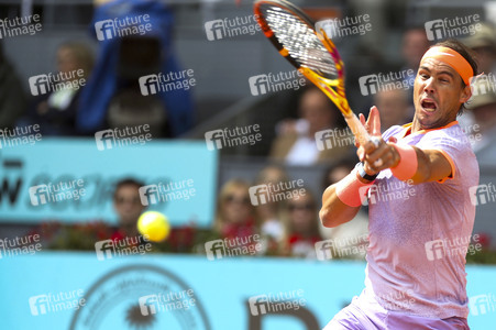 Tennismatch Rafael Nadal vs Pedro Cachin in Madrid