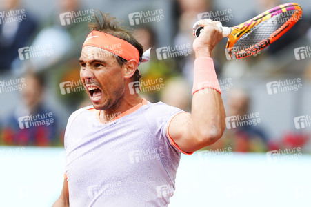 Tennismatch Rafael Nadal vs Pedro Cachin in Madrid