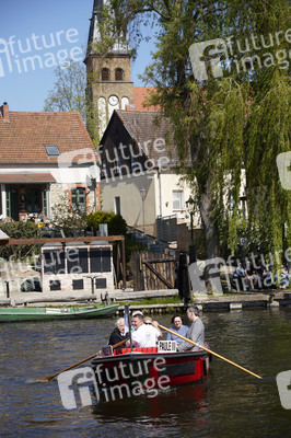 Die Ruderfähre F24 Paule III in Rahnsdorf