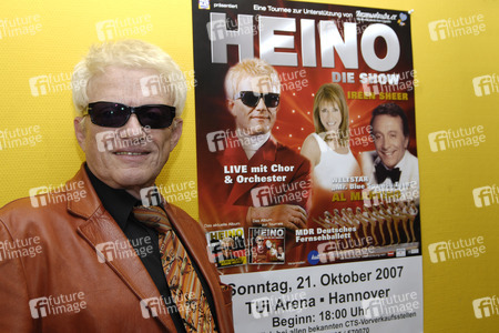 Pressetermin mit Heino in Hannover