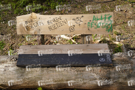 Protestcamp gegen die Erweiterungspläne des Tesla-Werks in Grünheide