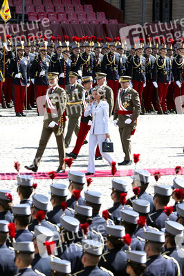 40. Jahrestag der Vereidigung des Königs in Saragossa