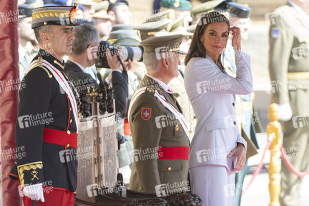40. Jahrestag der Vereidigung des Königs in Saragossa