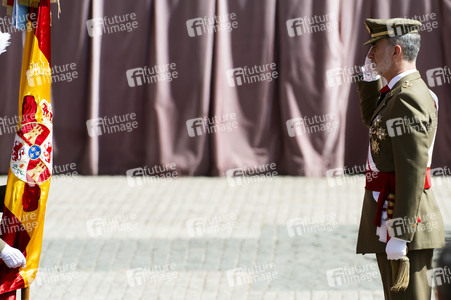 40. Jahrestag der Vereidigung des Königs in Saragossa