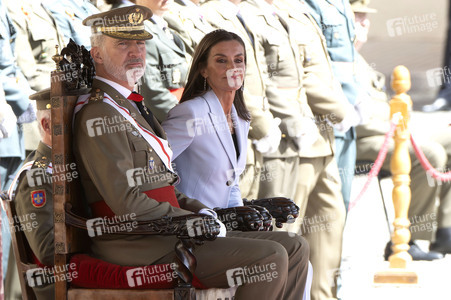 40. Jahrestag der Vereidigung des Königs in Saragossa