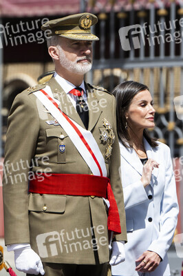 40. Jahrestag der Vereidigung des Königs in Saragossa