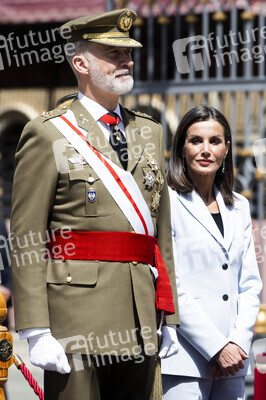 40. Jahrestag der Vereidigung des Königs in Saragossa