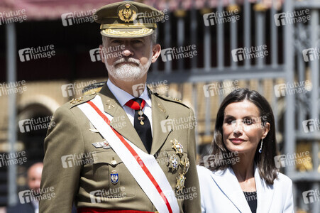 40. Jahrestag der Vereidigung des Königs in Saragossa