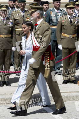 40. Jahrestag der Vereidigung des Königs in Saragossa