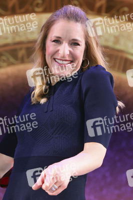 Besuch von Stefanie Hertel mit Familie beim Musical 'Hercules' in Hamburg