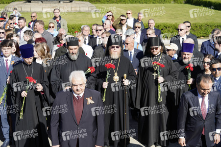 Gedenktag am Sowjetischen Ehrenmal Treptow in Berlin